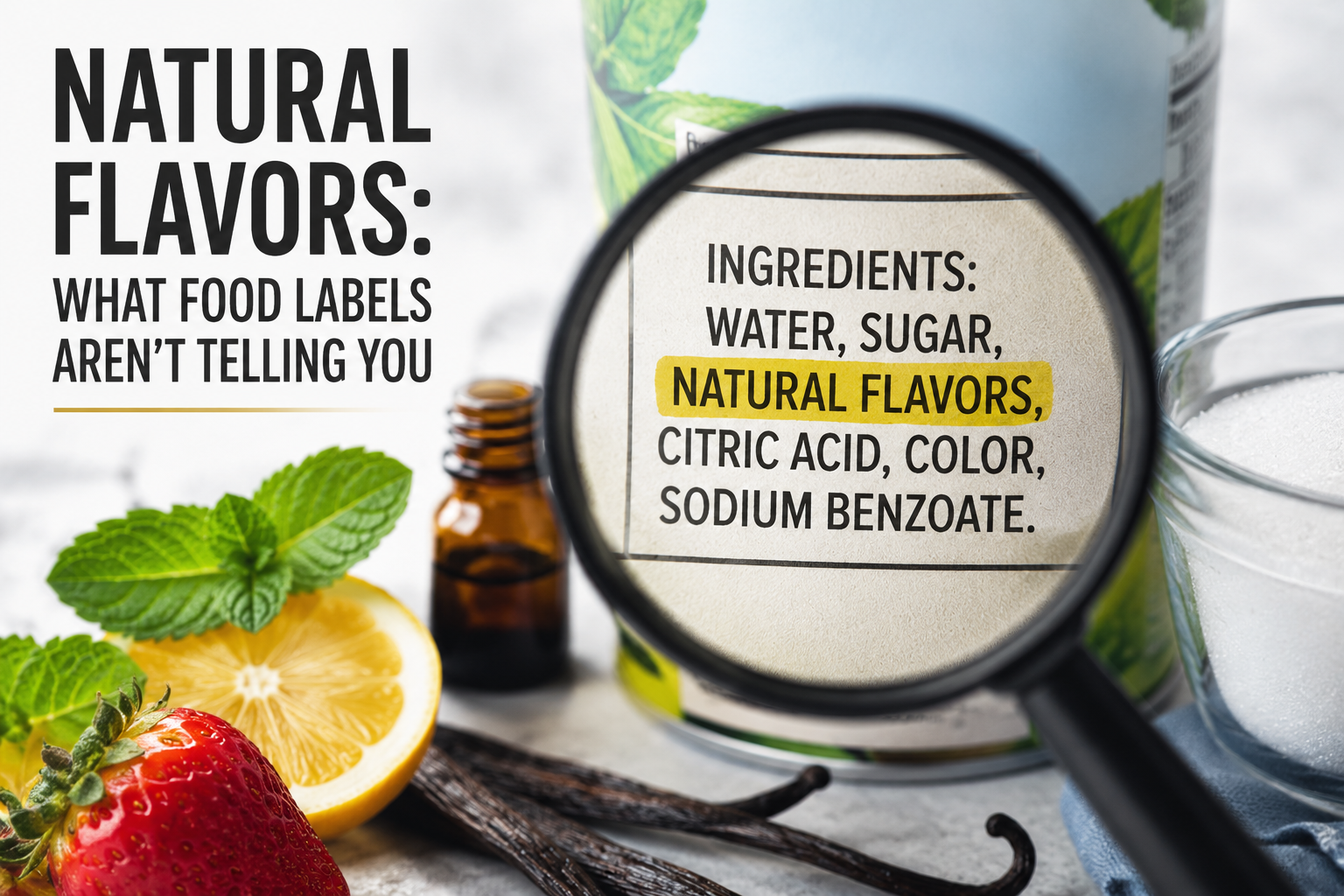 Natural Flavors: The Two Words on Food Labels That Tell You Almost Nothing