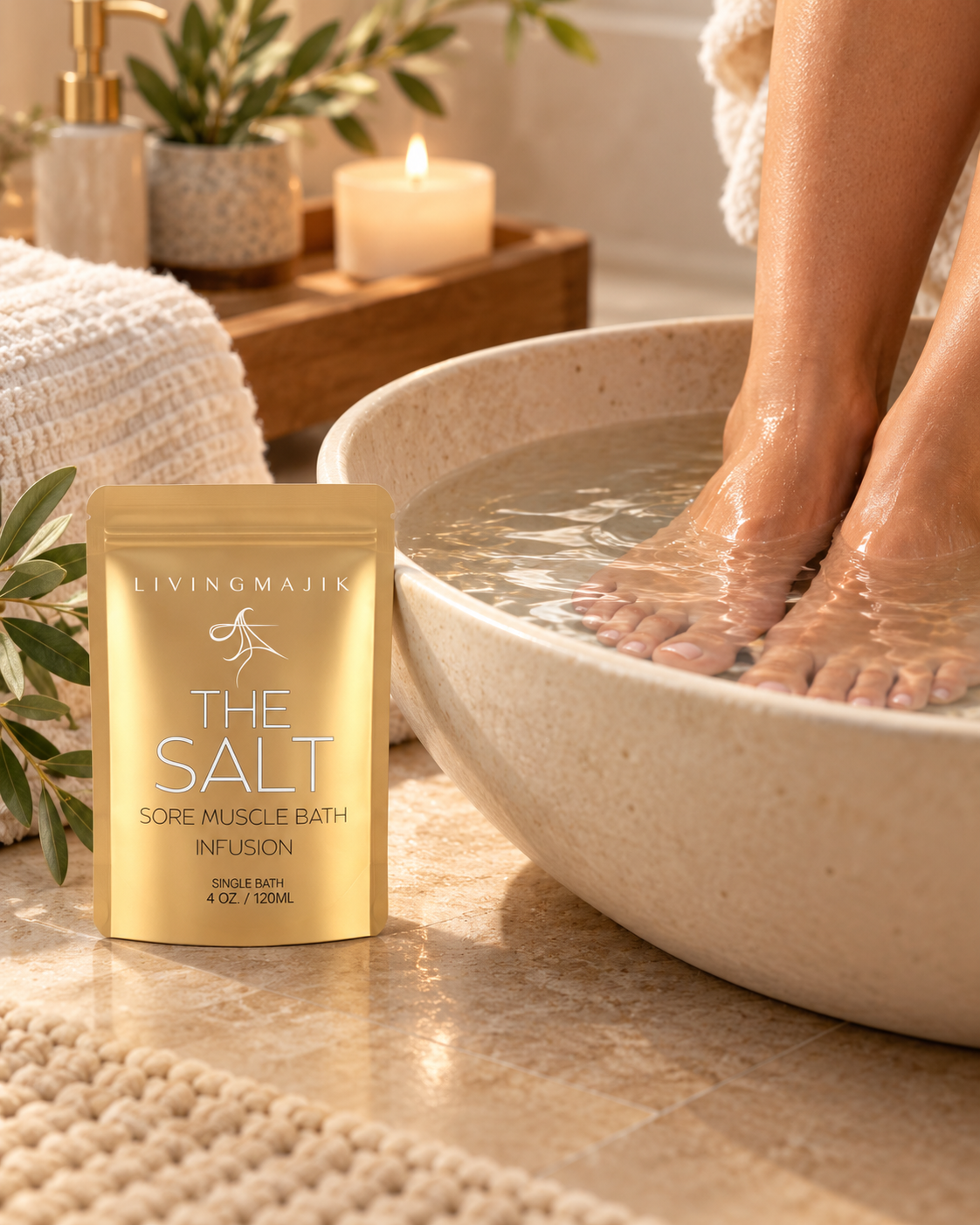 THE SALT | Sore Muscle Bath Infusion