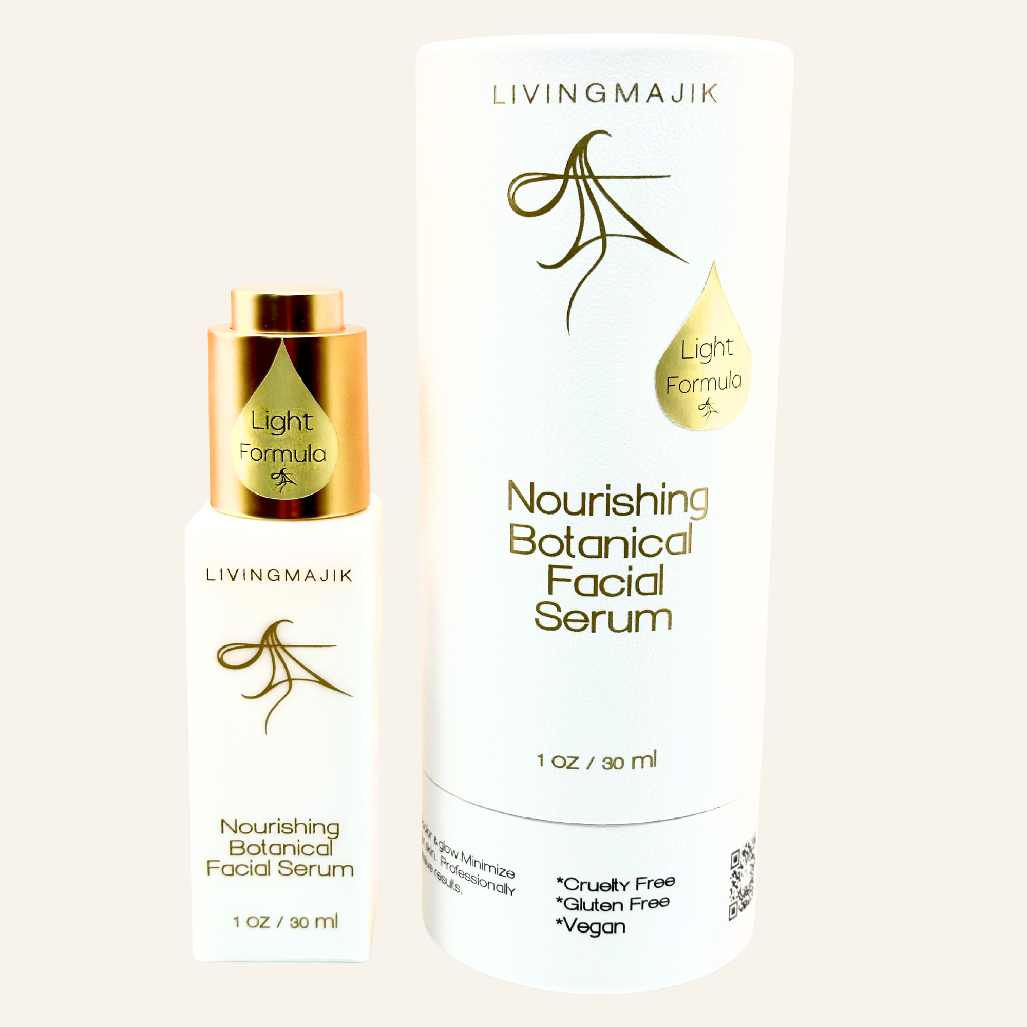 Nourishing Botanical Facial Serum Light