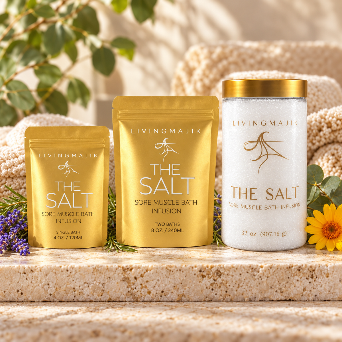 THE SALT | Sore Muscle Bath Infusion