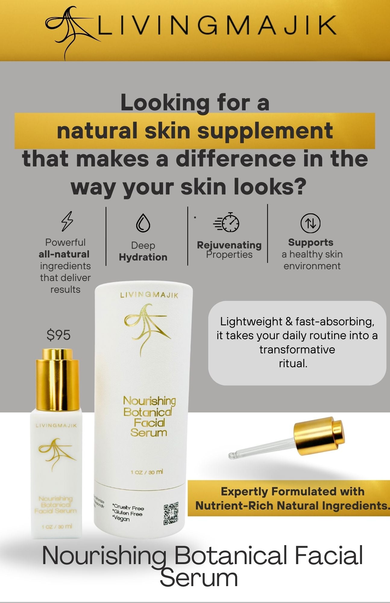 Nourishing Botanical Facial Serum