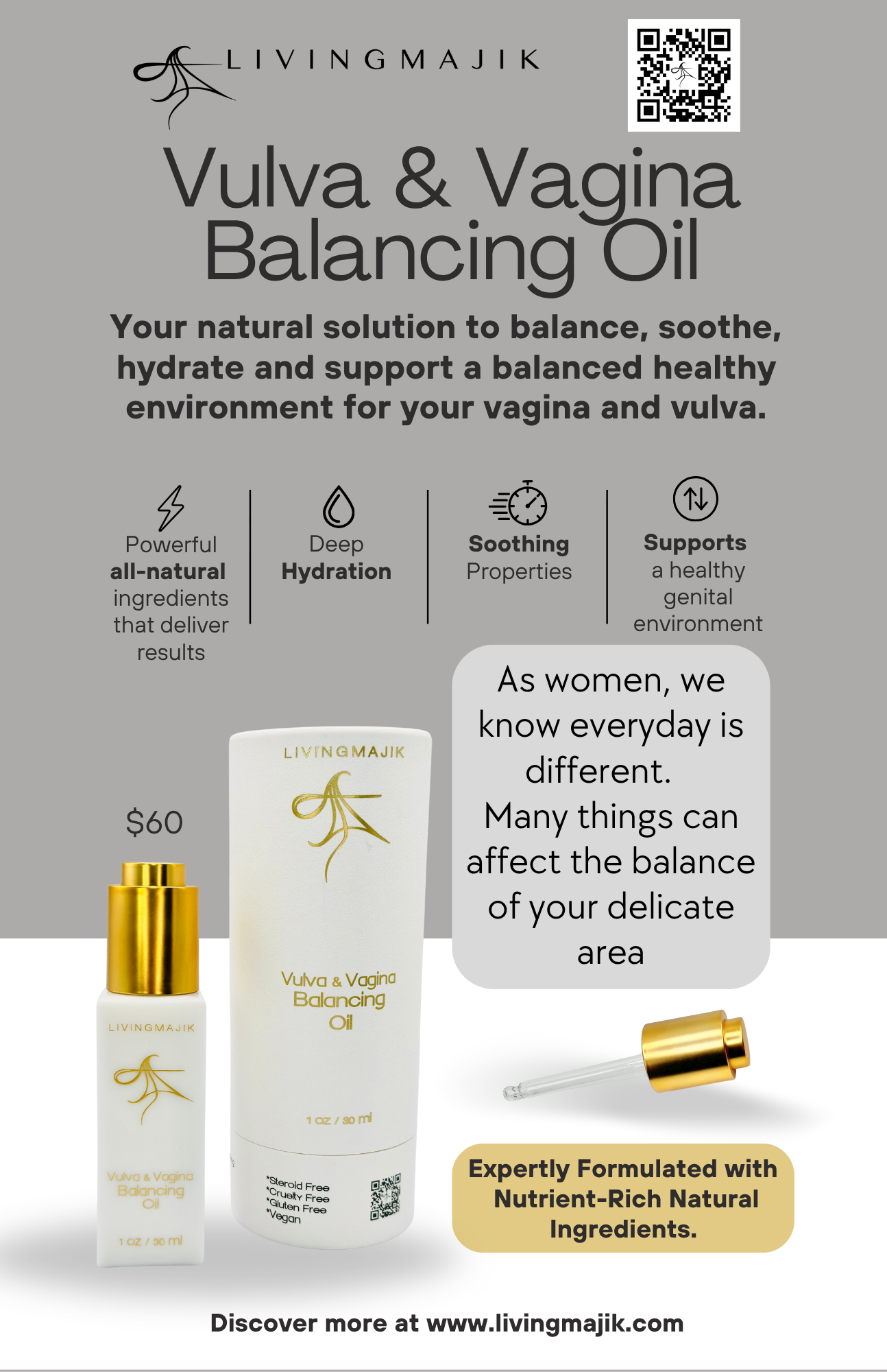 VULVA & VAGINA BALANCING OIL